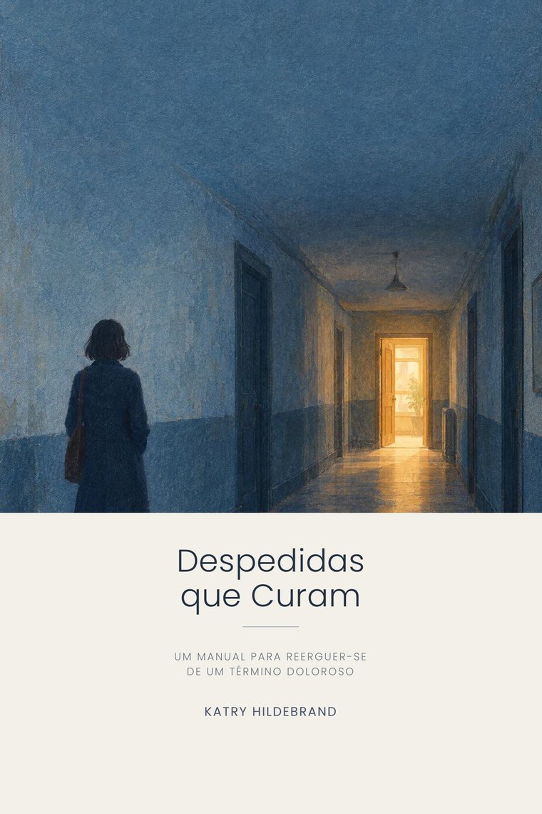 Capa do livro Despedidas que Curam, de Katry Hildebrand